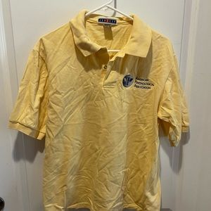 Pale yellow Medium APA polo